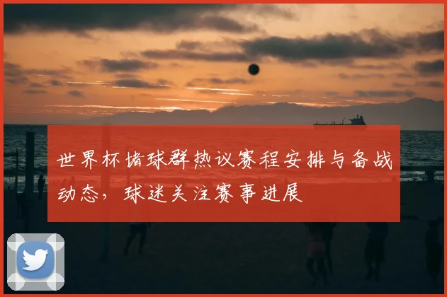 世界杯堵球群热议赛程安排与备战动态，球迷关注赛事进展