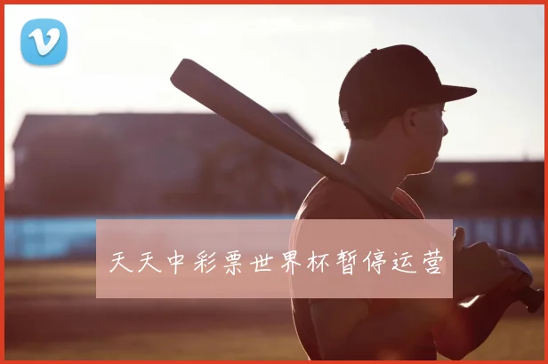 天天中彩票世界杯暂停运营